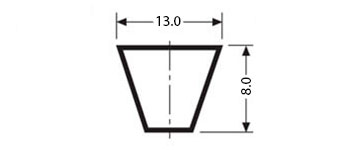 Купить Клиновые ремни — V 13 a - Клиновые ремни — V