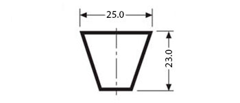 Купить Клиновые ремни — V 8v 25n - Клиновые ремни — V